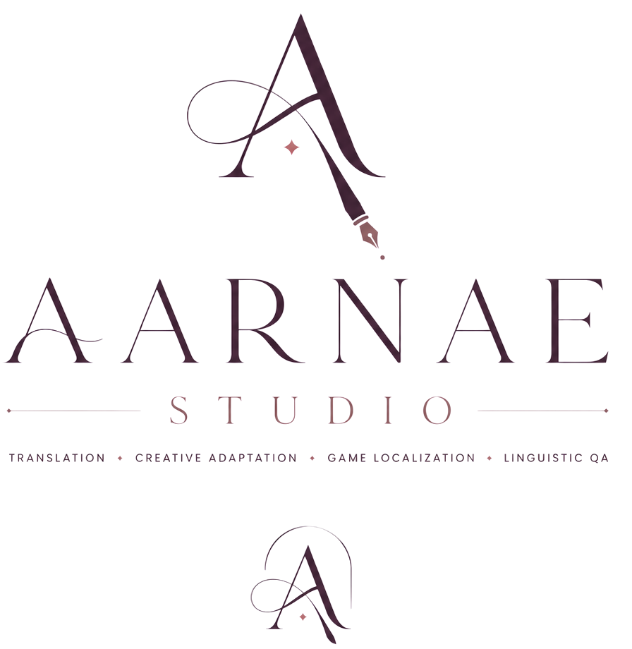 Aarnae Studio — Translation, Creative Adaptation, Game Localization, Linguistic QA